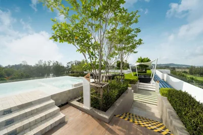 Studio mit Terrasse — Laguna Skypark BangTao Beach Apartment